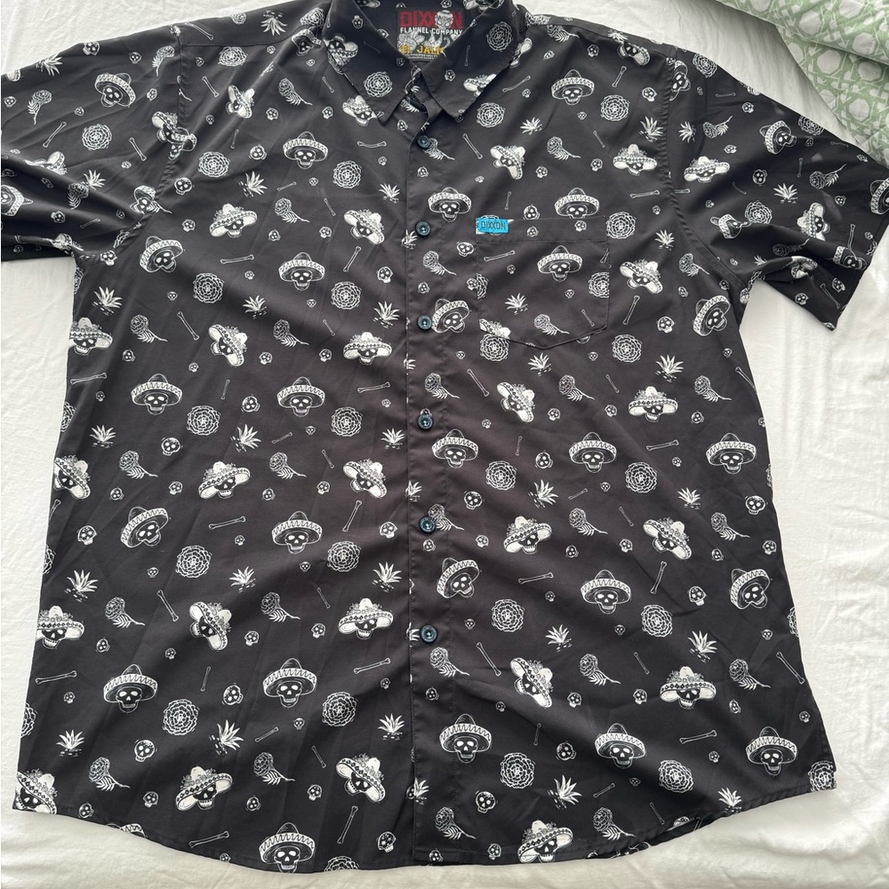 DIXXON “El Jalisco” Button Down Party Shirt
